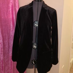 Express Velvet Blazer